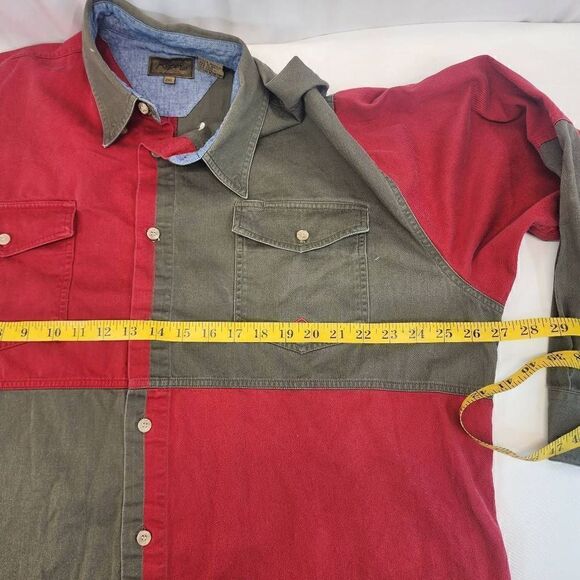 Roper Vintage Long-Sleeve Button-up Men's Shirt Size 2XL - Picture 5 of 9